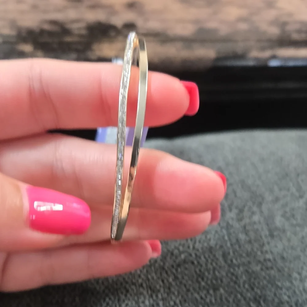 Claire's Silver Tone Rhinestone Bracelet‎